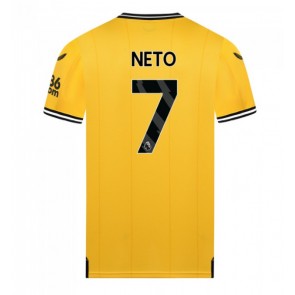 Wolves Pedro Neto #7 Replika Hjemmebanetrøje 2023-24 Kortærmet